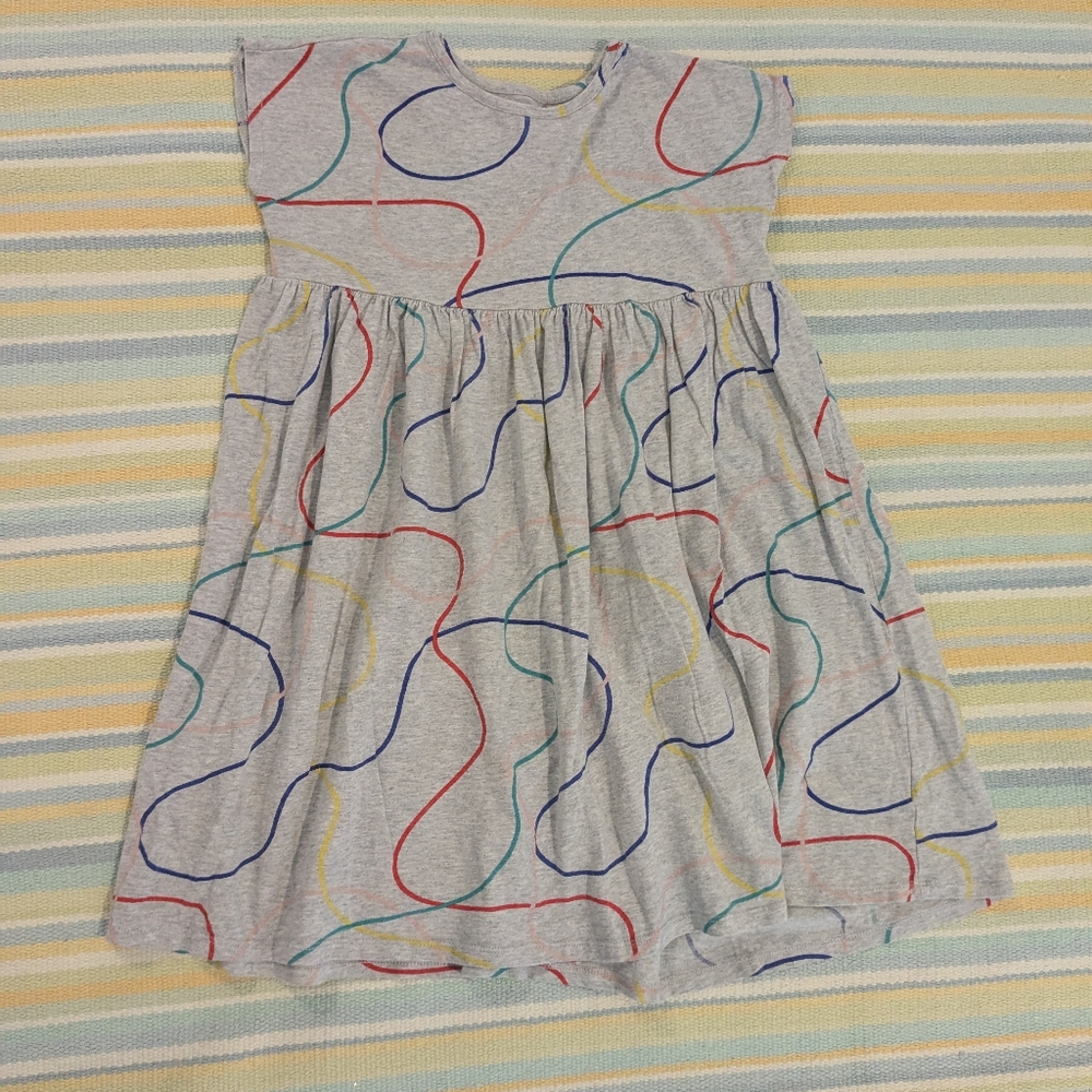 ⭐ Open Edit Cotton Squiggles Dress Size 7